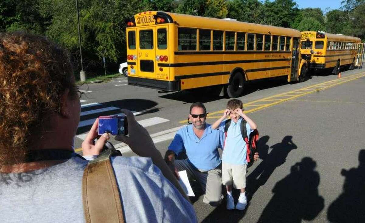 First day of school in West Haven in this file photo.