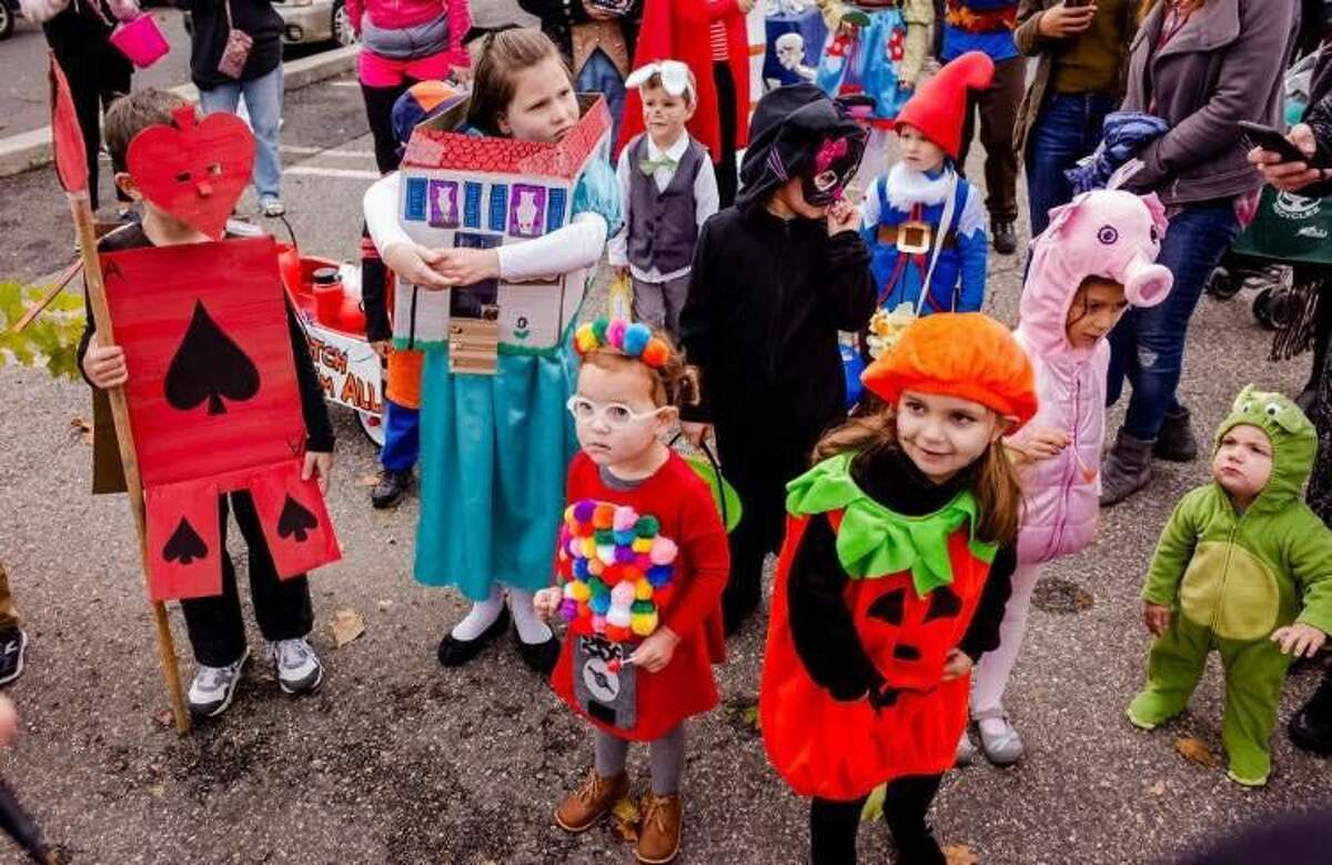 Lots of little trick-or-treaters participated in Hall-O-Weekend events Sunday.