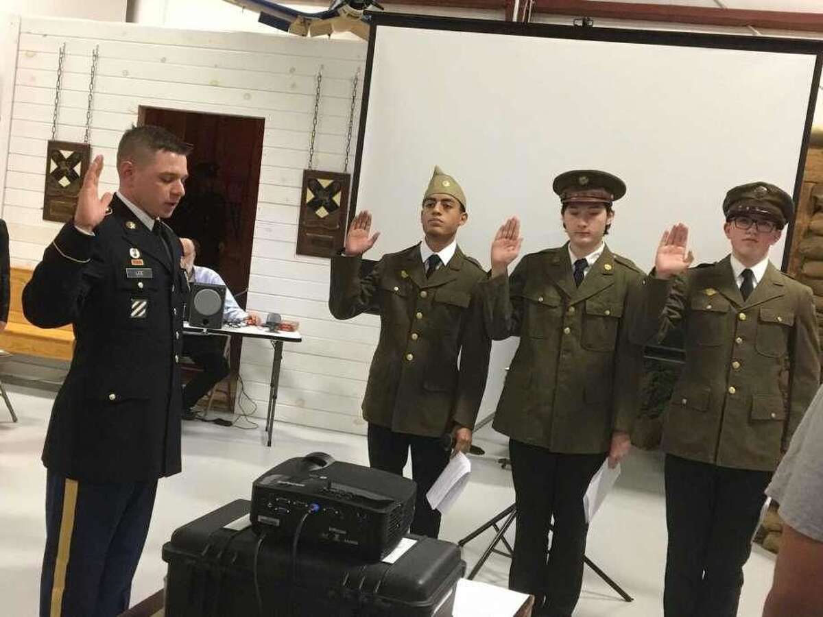 About 80 people gathered in the West Haven Veterans Museum & Learning Center to commemorate the 75th anniversary of the sinking of the HMT Rohna and the lives it claimed.