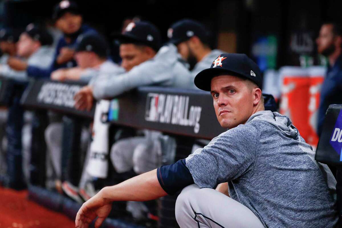 Zack Greinke, watching Game 4 of ALDS in Tampa, gets the start for the Astros in Game 1 of ALCS vs. Yankees.