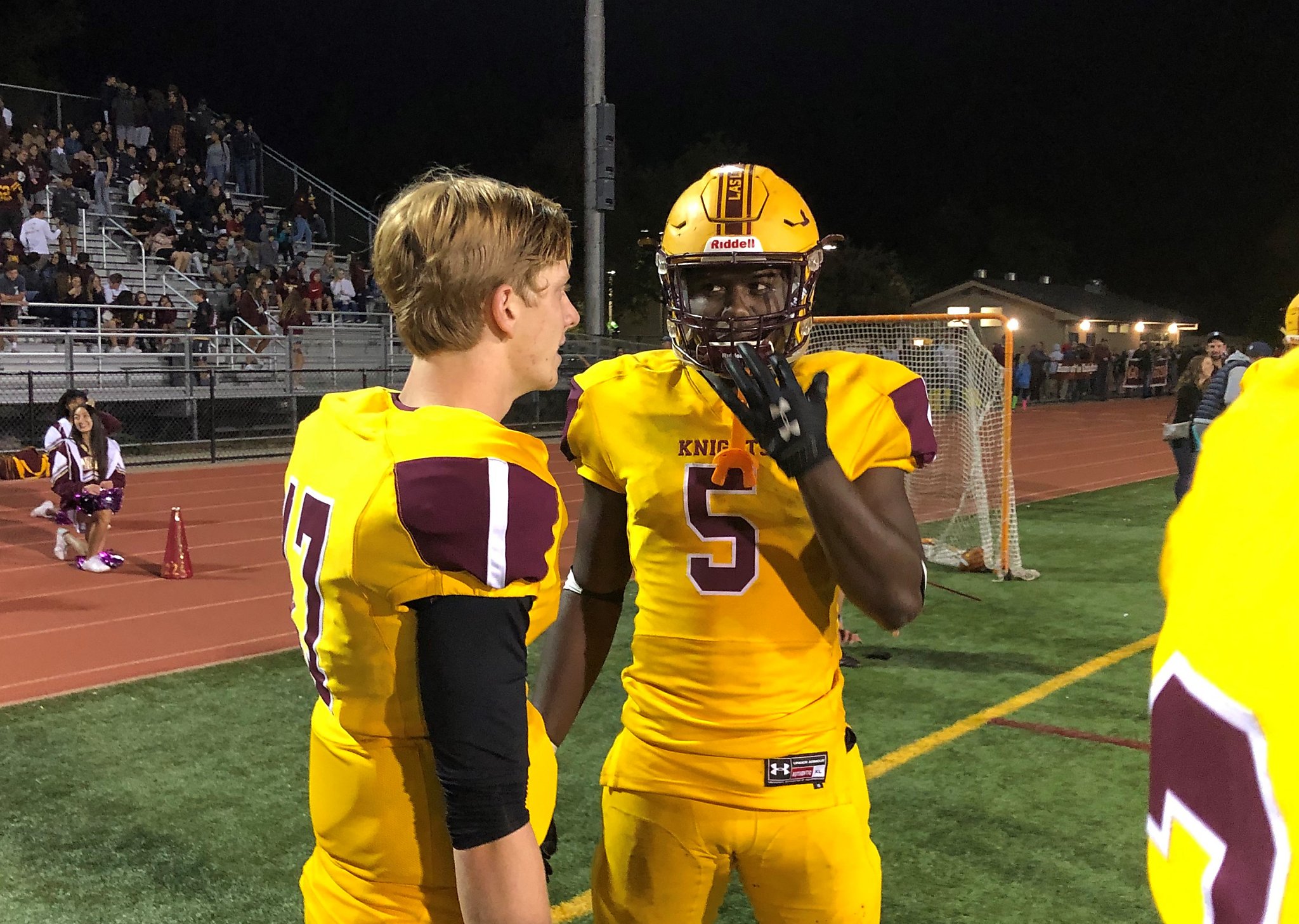Las Lomas Running Game Too Much For Acalanes Sfchronicle Com