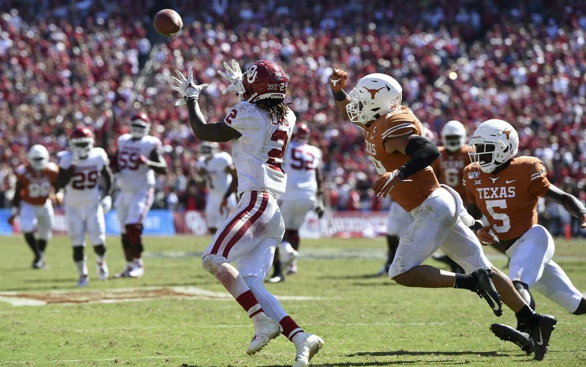 Ceedee Lamb Defense Lift Oklahoma Over Texas 8197