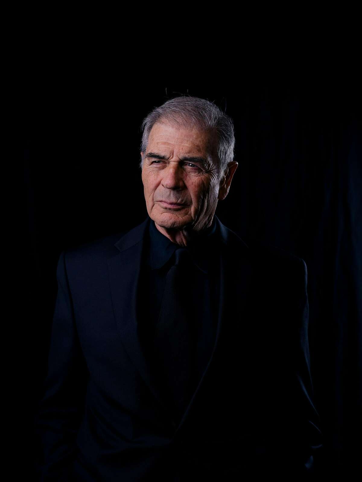 FILE -- The actor Robert Forster, in West Hollywood, Calif., April 26, 2017. Forster, a veteran of numerous tough-guy roles across a five-decade career in Hollywood, including an Oscar-nominated comeback as a bail-bondsman in "Jackie Brown," died on Oct. 11, 2019. He was 78. (Brinson+Banks/The New York Times)