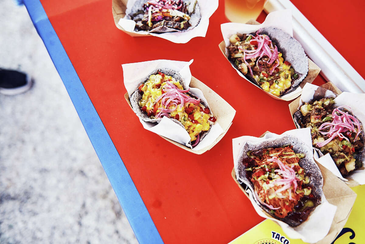 Photos San Antonians crazy for tacos at Taco Truck Throwdown