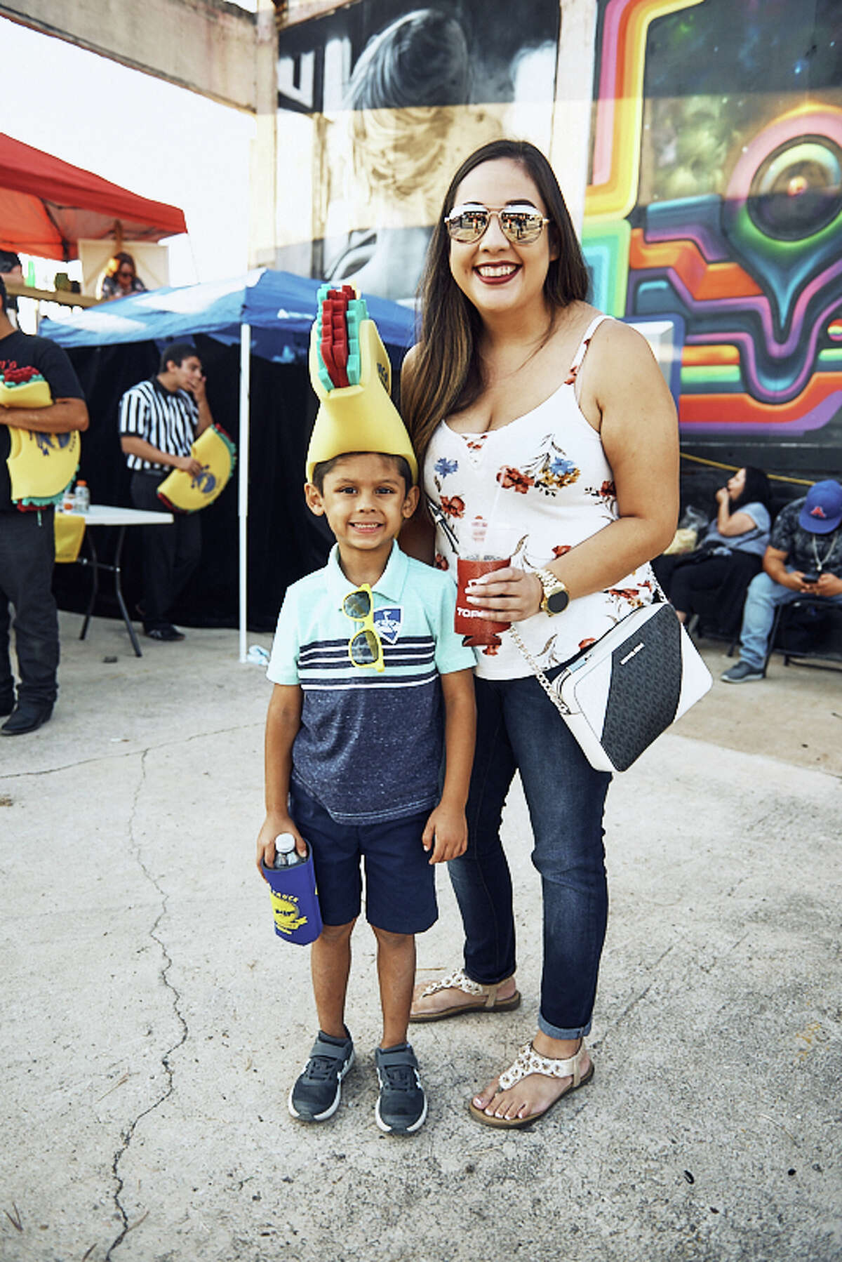 Photos San Antonians crazy for tacos at Taco Truck Throwdown