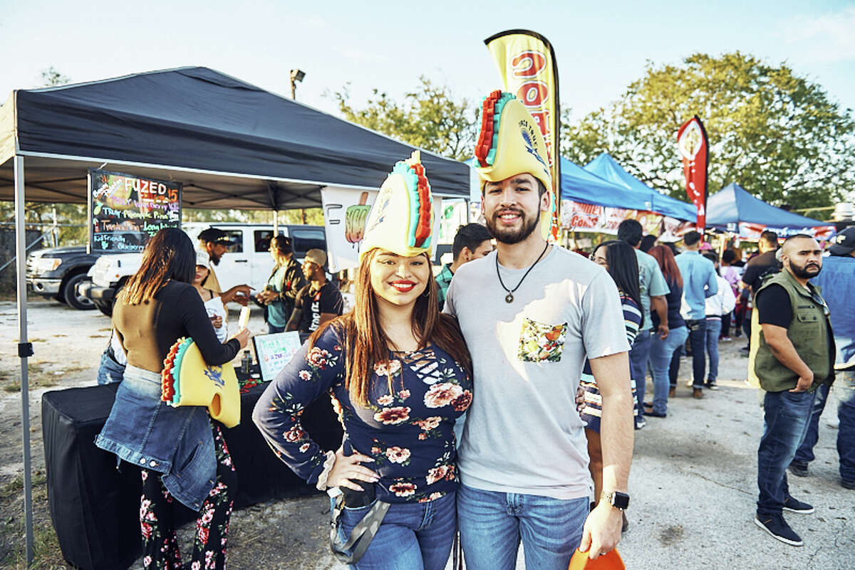 Photos San Antonians crazy for tacos at Taco Truck Throwdown