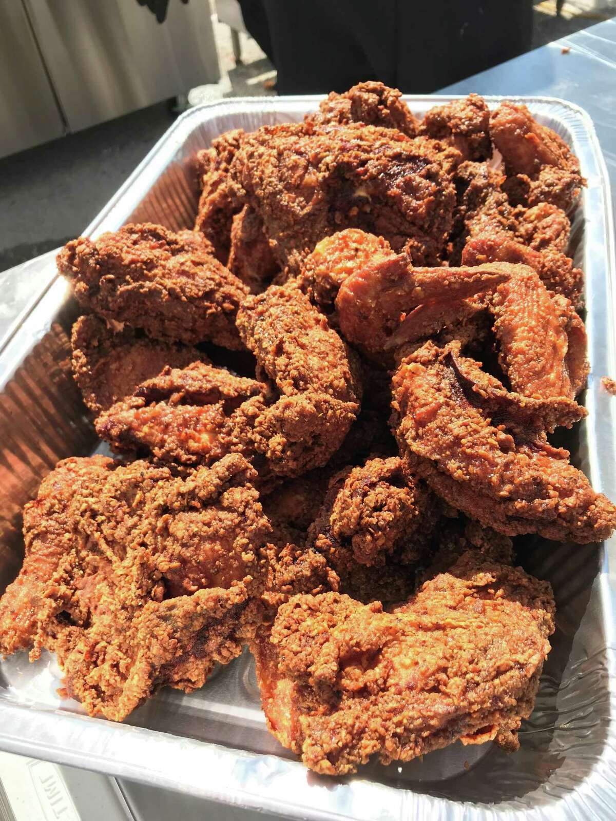Killen's Barbecue 3613 E. Broadway St.; 281-485-2272 Hospitality workers and first responders are invited to enjoy a free chicken sandwich and side of French fries at Killen's fried chicken pop-up on Sunday, April 12. The event begins at 12 p.m.