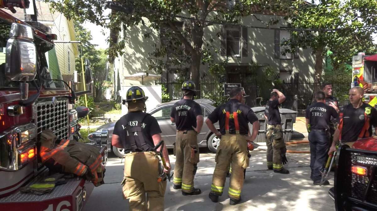 Four rescued from boarding house fire in Houston�s Midtown