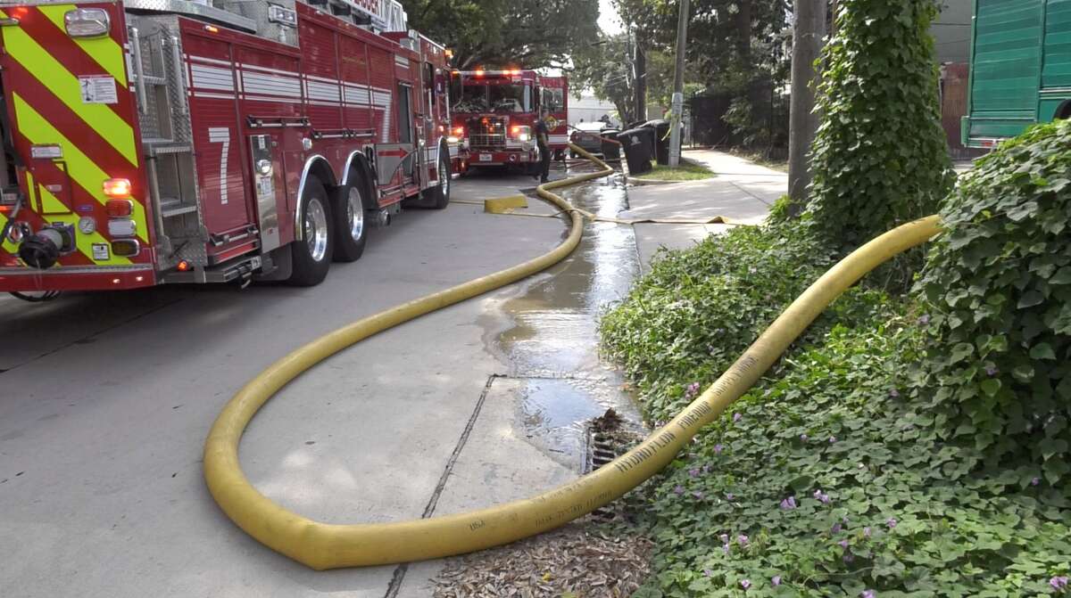 Four rescued from boarding house fire in Houston�s Midtown