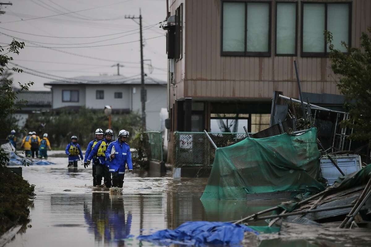 Japan storm victims felt worst was over, then floods came