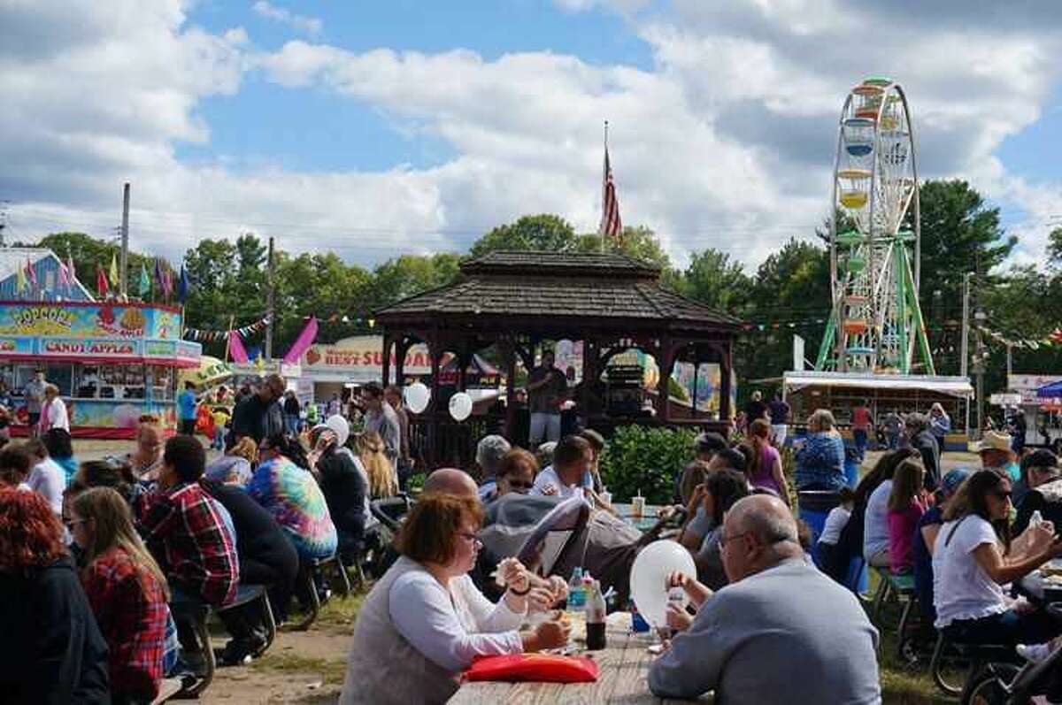 Crowds at a previous year's North Haven Fair.