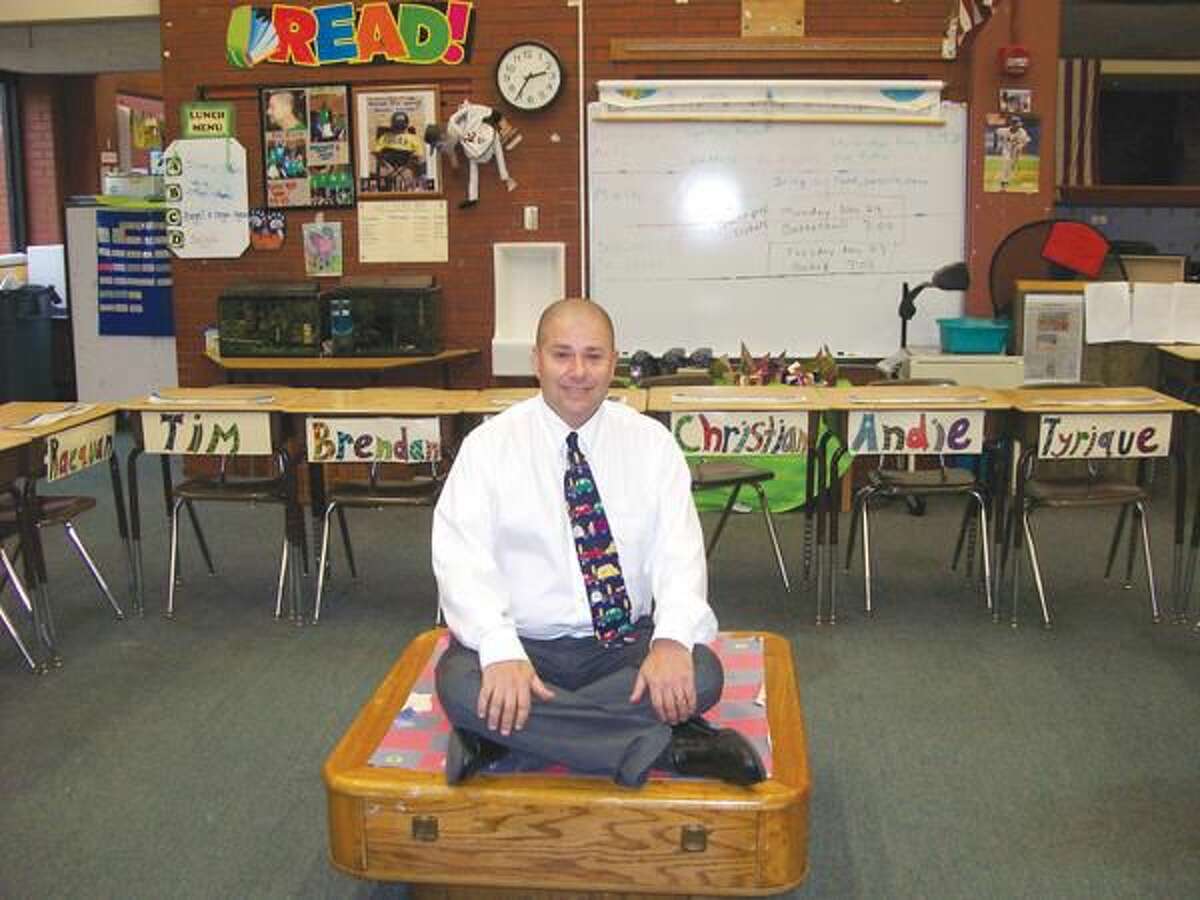 Larry Stein, of Ridge Hill Elementary School, named Teacher of the Year