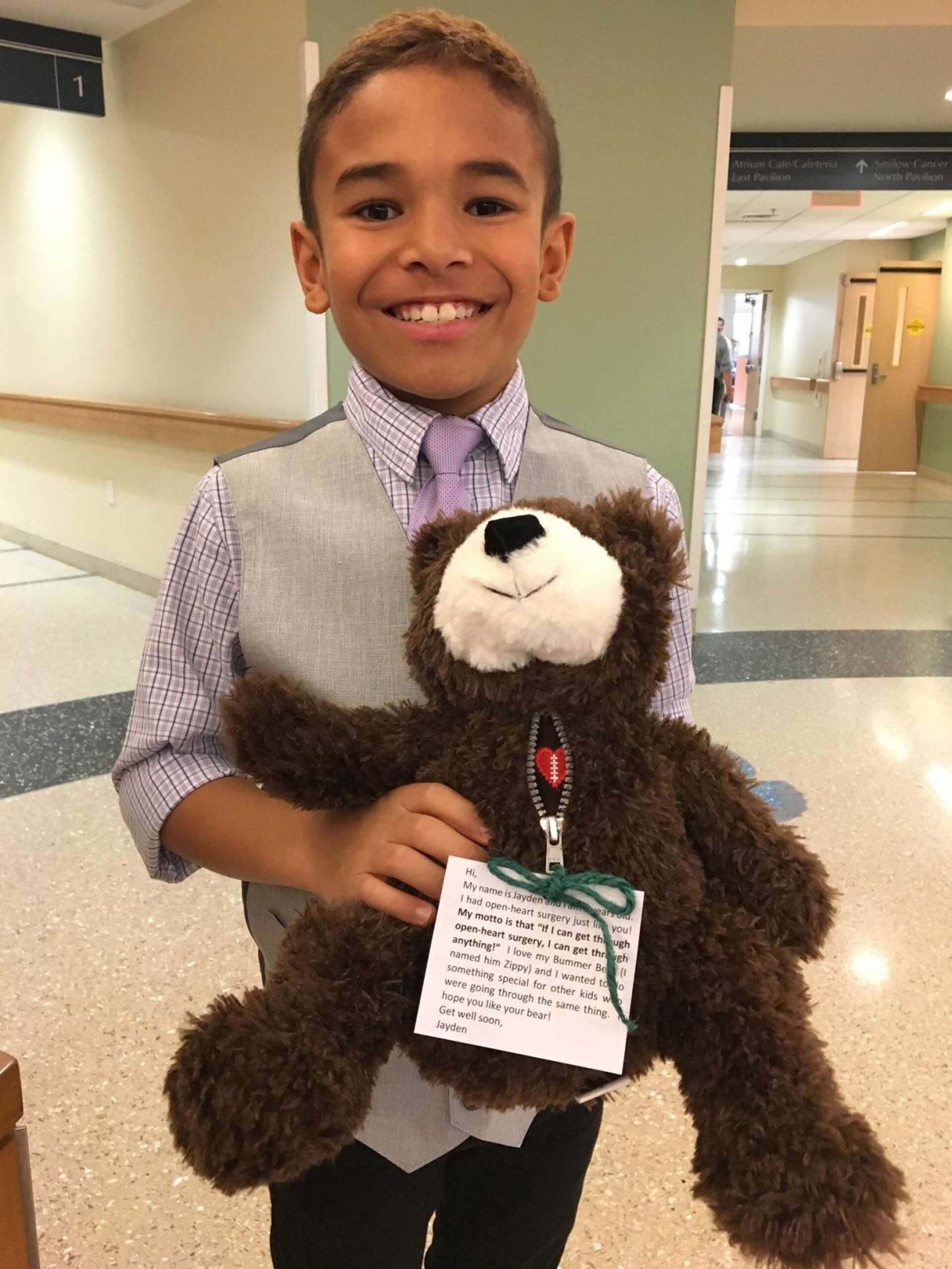 O Zippy and Me （9-year-old boy from Derby gives back after heart  