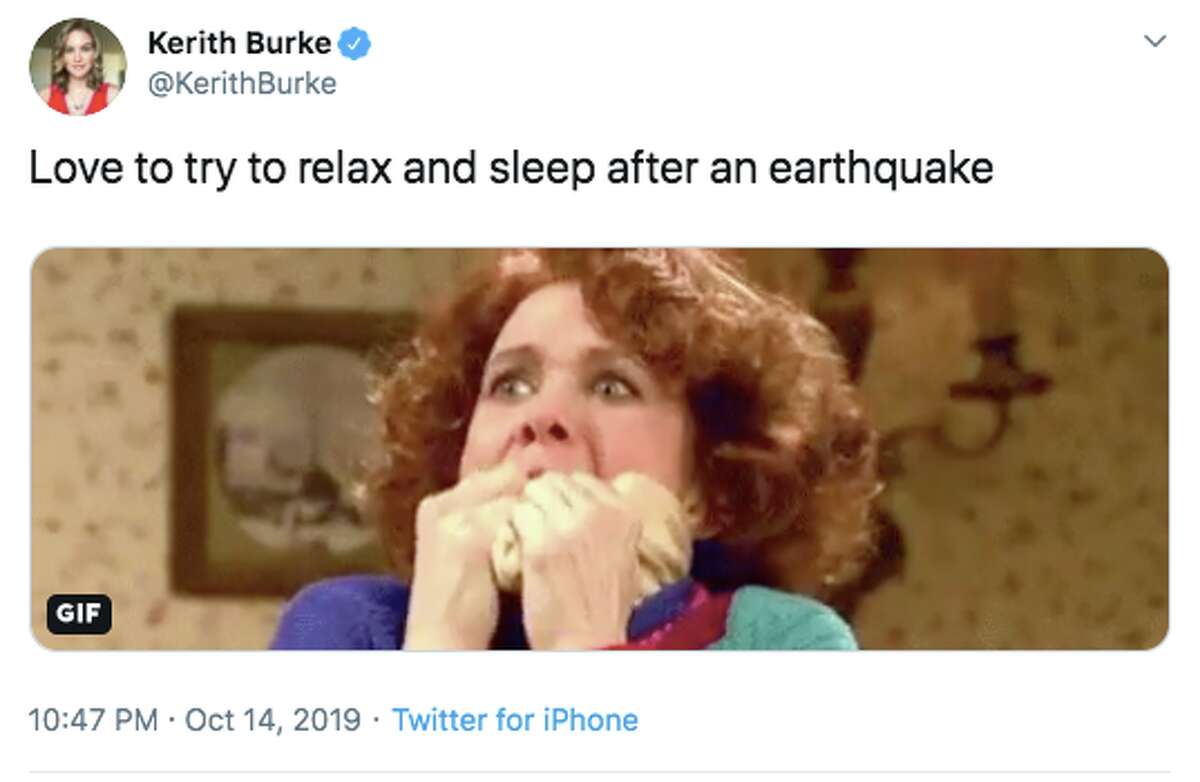 Bay Area Twitter reacts to the Monday night earthquake on October 14, 2019.