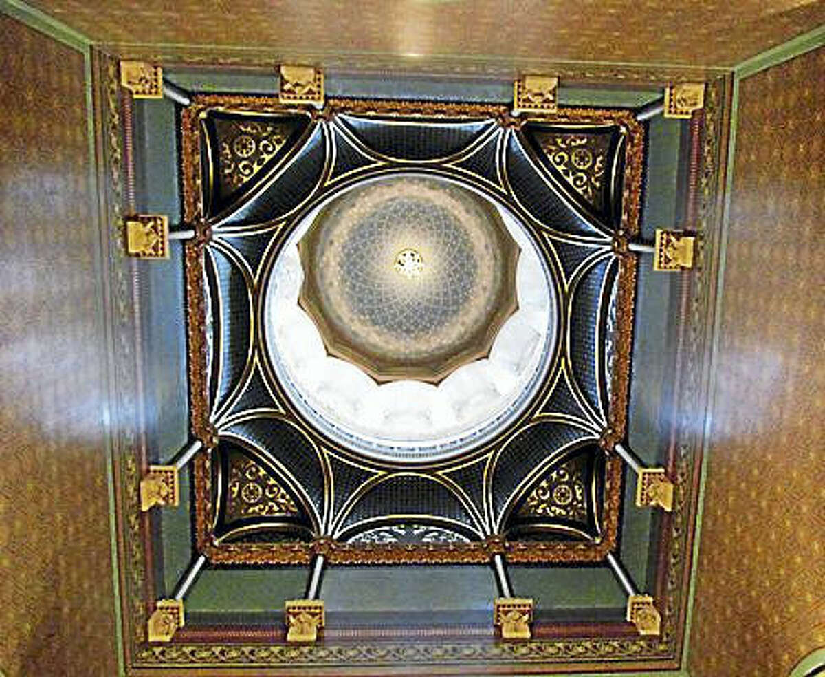 Ceiling of the state Capitol building