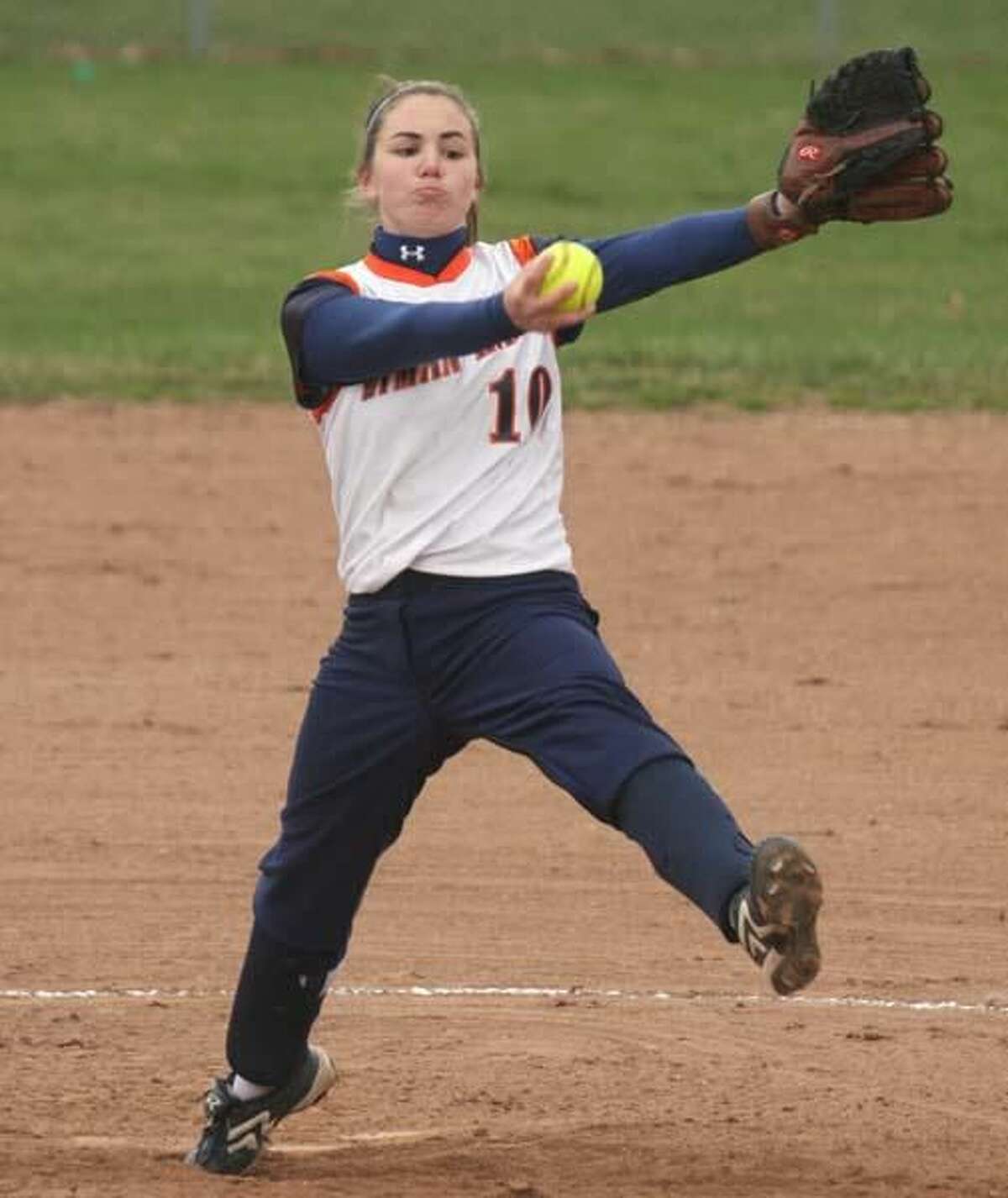 SOFTBALL Pitching circle moved back to 43 feet for high