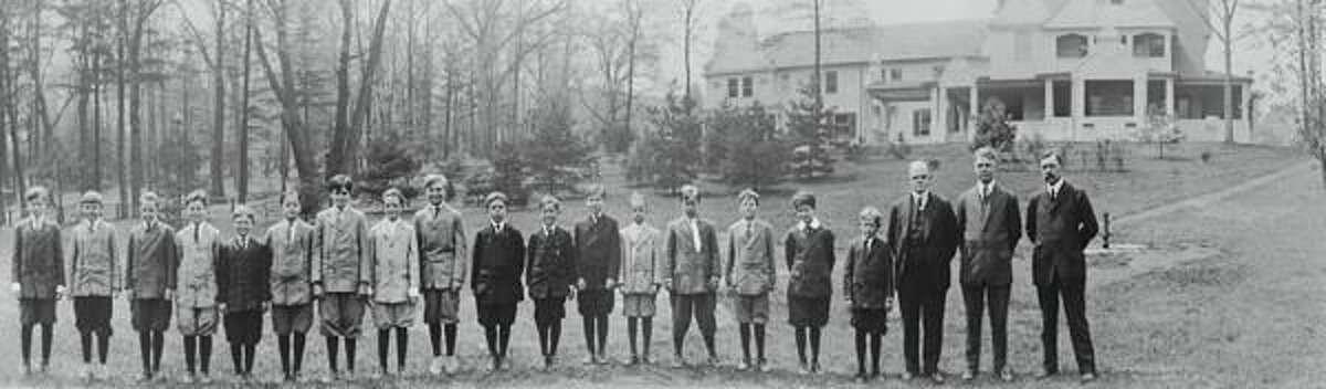 Submitted Photo Hamden Hall’s class of 1912.