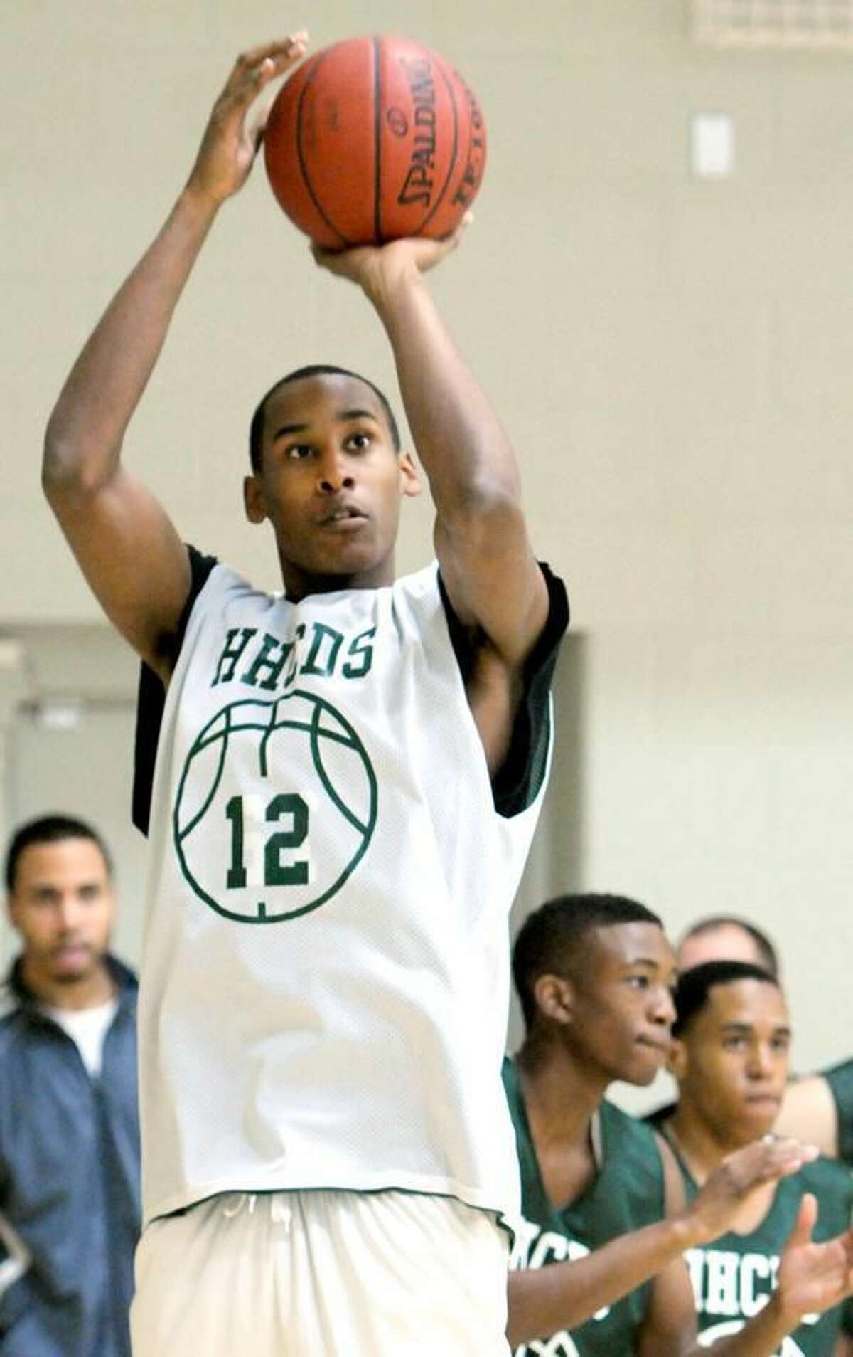 Hamden Hall's Darren Payen already has several Division I scholarship offers to choose from. Photo by Peter Hvizdak / New Haven Register. December 5, 2011 ph2421 Connecticut