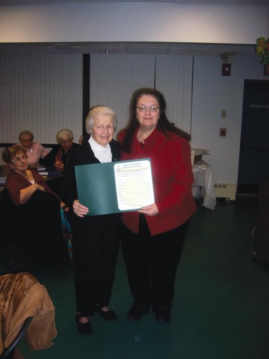 Hamden Woman’s Club names first ‘Woman of the Year’