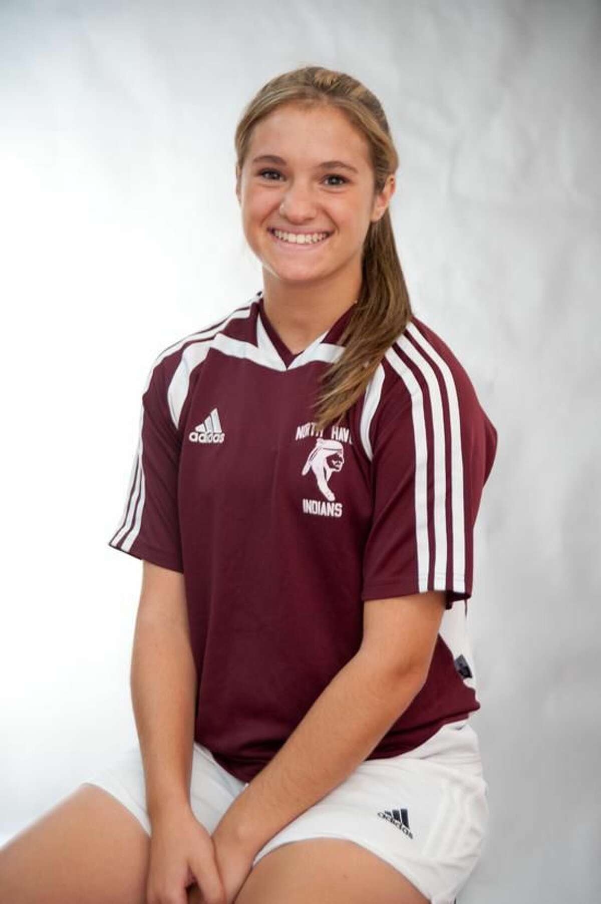 North Haven soccer player Sarah Pandolfi is the Register's Female Athlete of the Week. (VM Williams/Register)