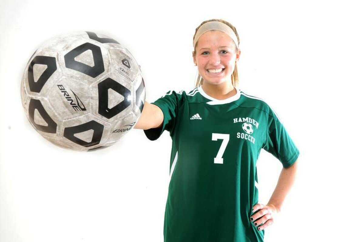 Hamden's Rachel Ugolik is the Post-Chronicle's Sports Person of the Year for 2012. Photo by Peter Hvizdak / New Haven Register