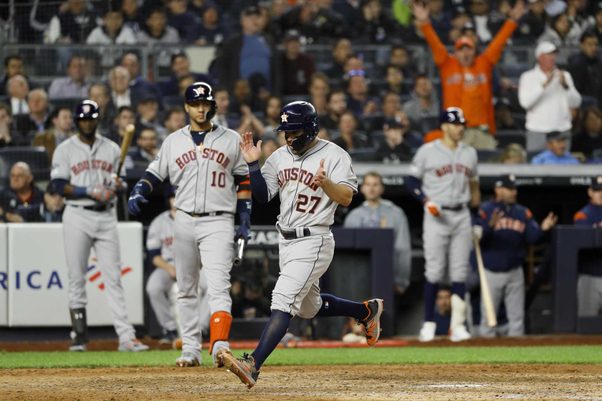 MLB Playoffs: Astros' Josh Reddick calls Yankees fans