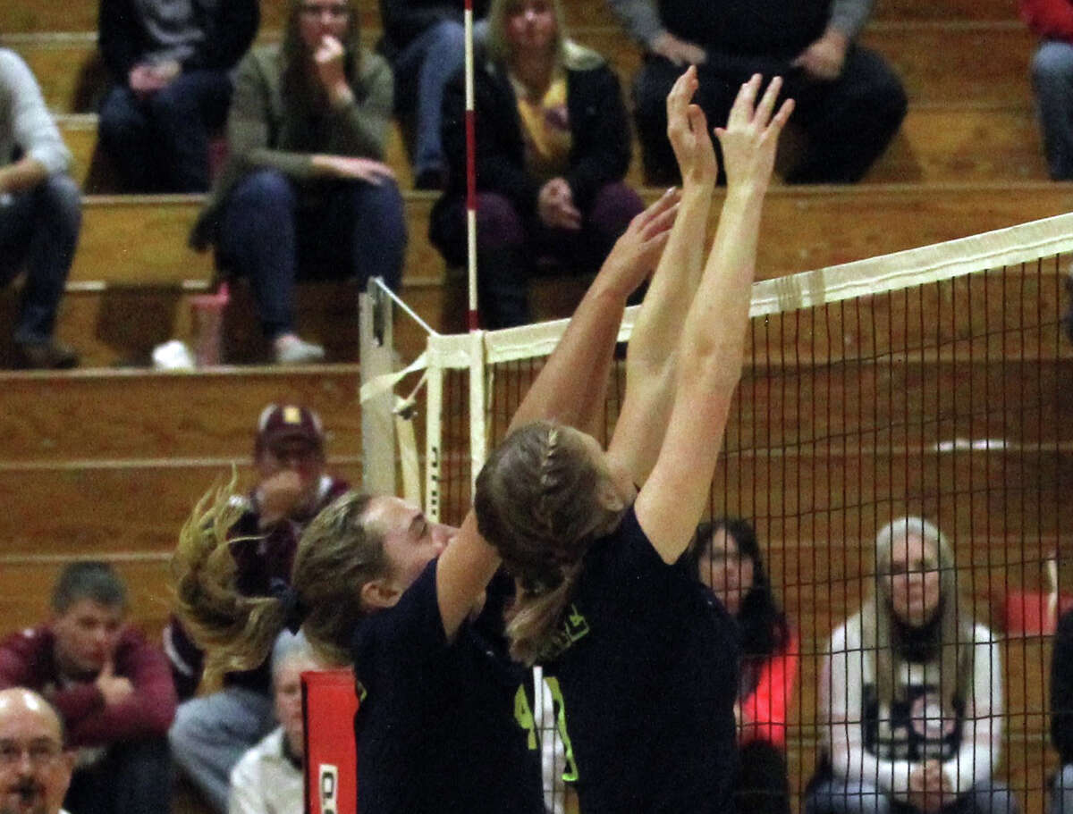 Bad Axe volleyball battles Reese