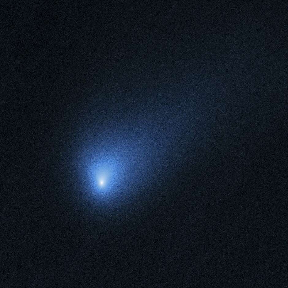 The comet 2I/Borisov, seen by the Hubble Space Telescope, is the second known insterstellar visitor to our solar system.