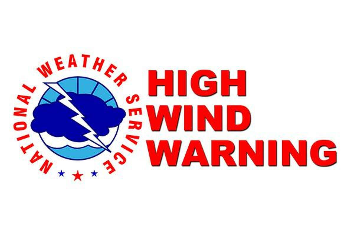 The National Weather Service has issued a high wind warning, in effect following last night’s storm.