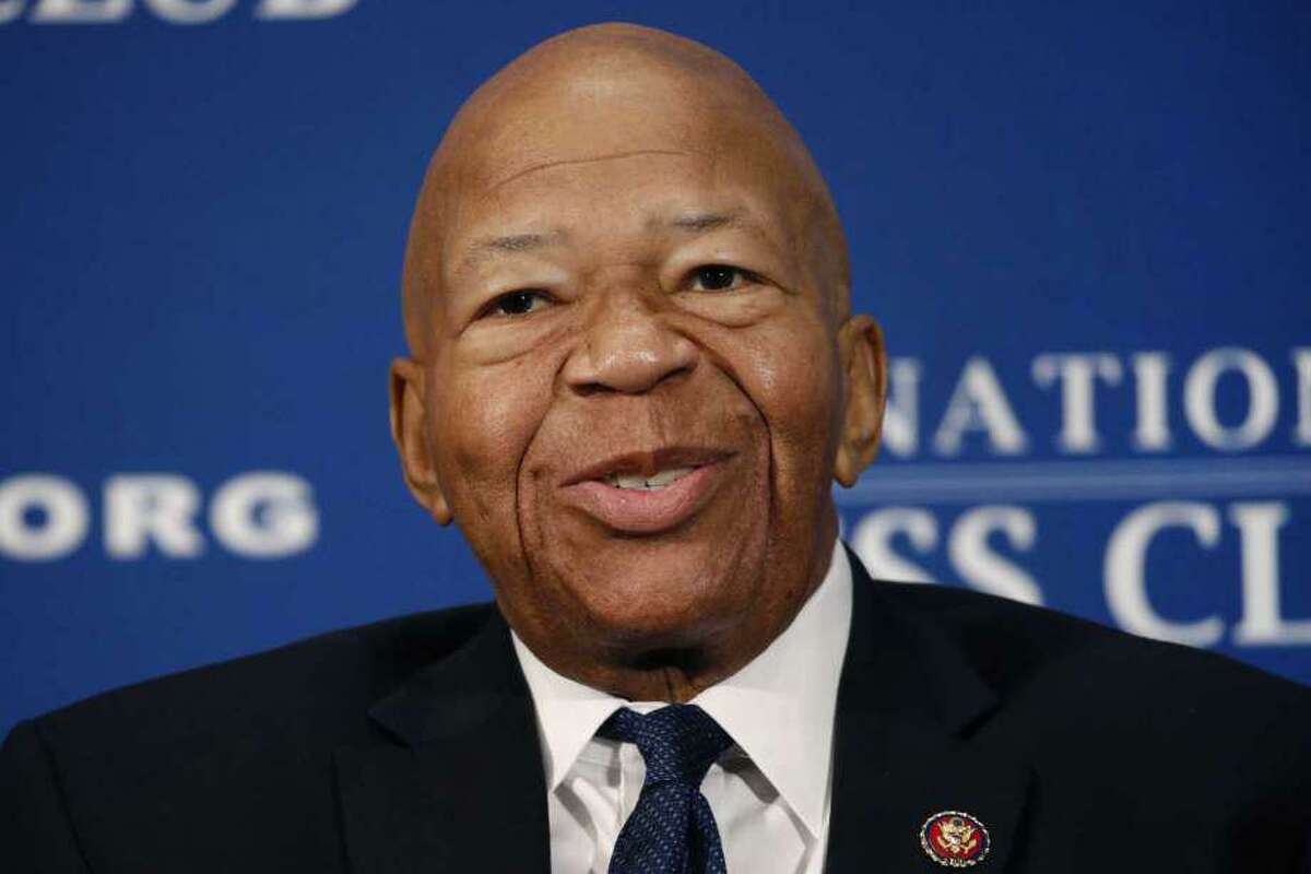 In this Aug. 7, 2019, file photo, Rep. Elijah Cummings, D-Md., speaks during a luncheon at the National Press Club in Washington. U.S. Rep. Cummings has died from complications of longtime health challenges, his office said in a statement on Oct. 17, 2019.