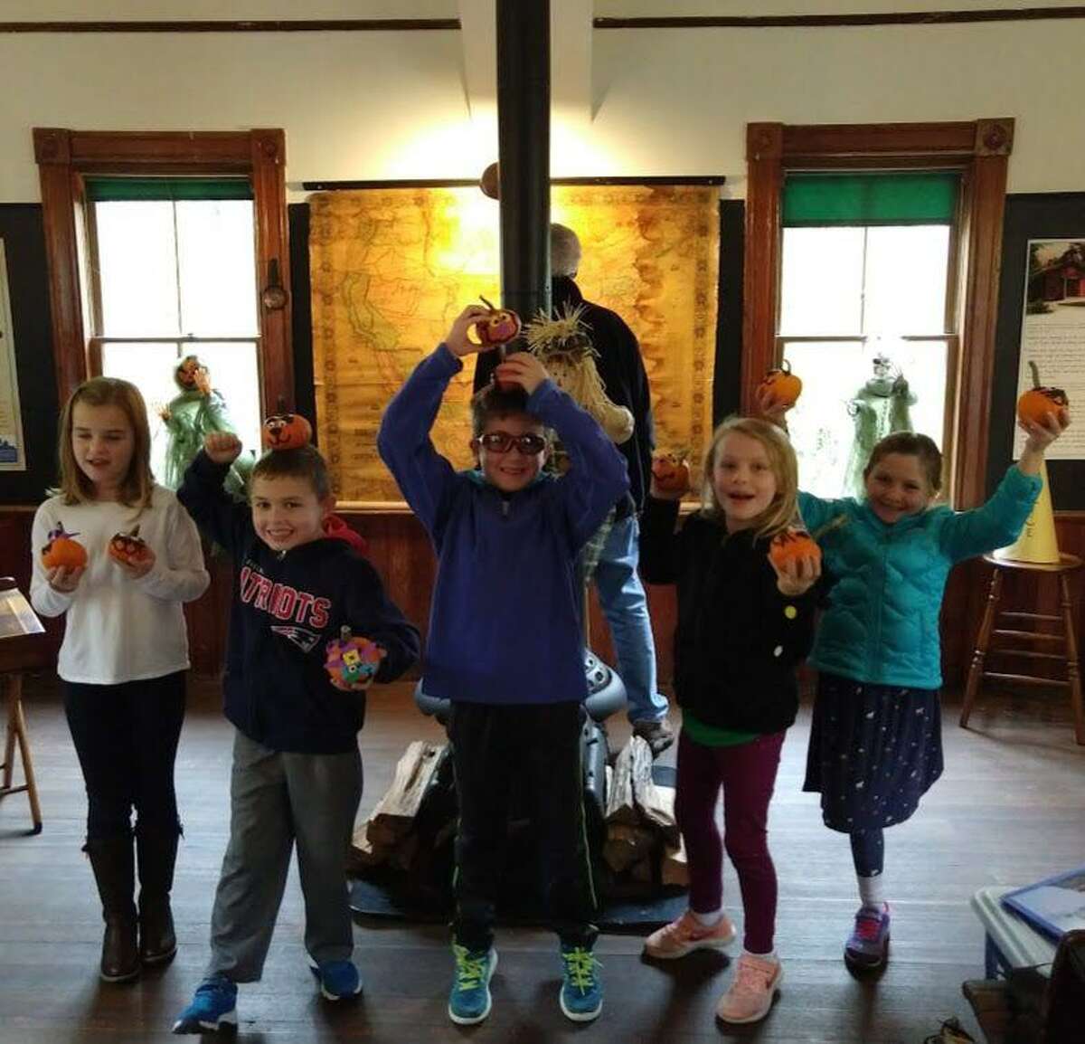 The Peter Parley Schoolhouse will celebrate the end of its season of open houses with a Halloween party for families on Sunday, Oct. 27.