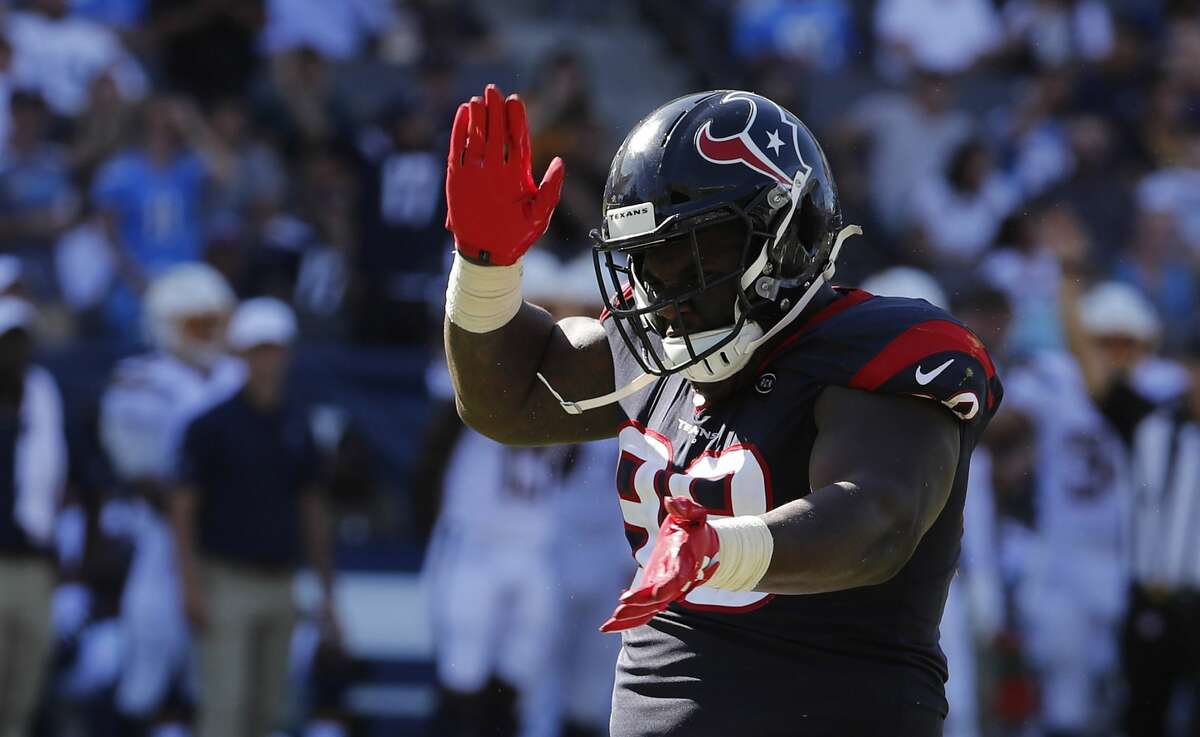 Less cheat meals, more cardio for Texans' D.J. Reader