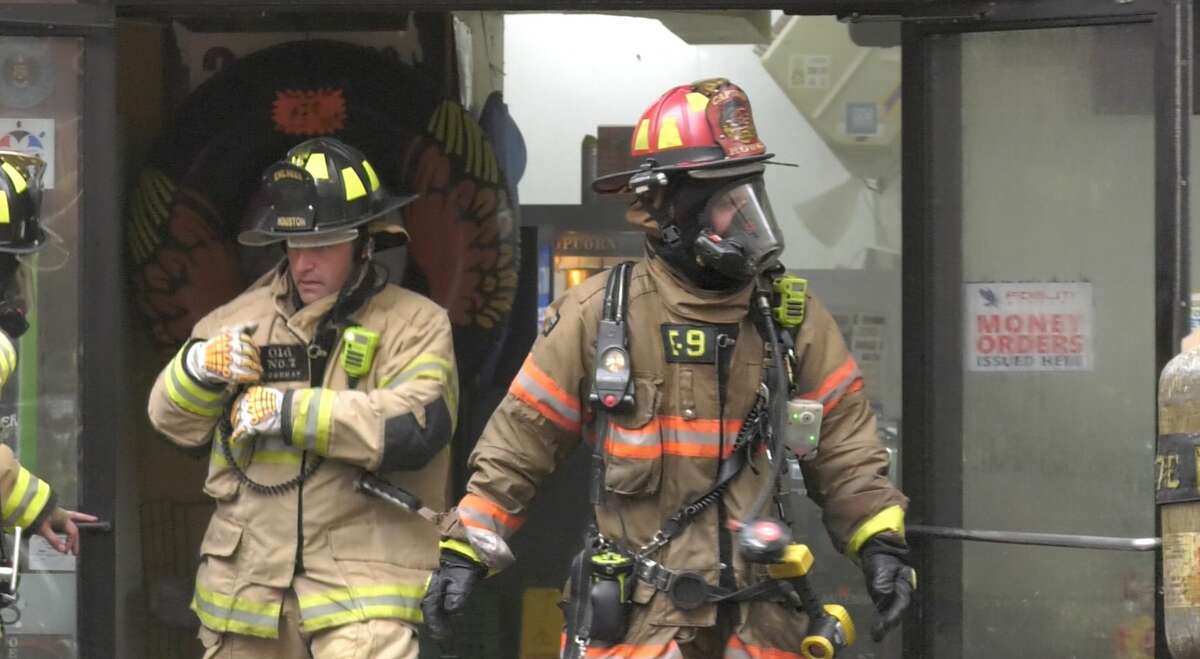 Firefighters Douse 'stubborn' Fire Inside Downtown Houston Corner Store