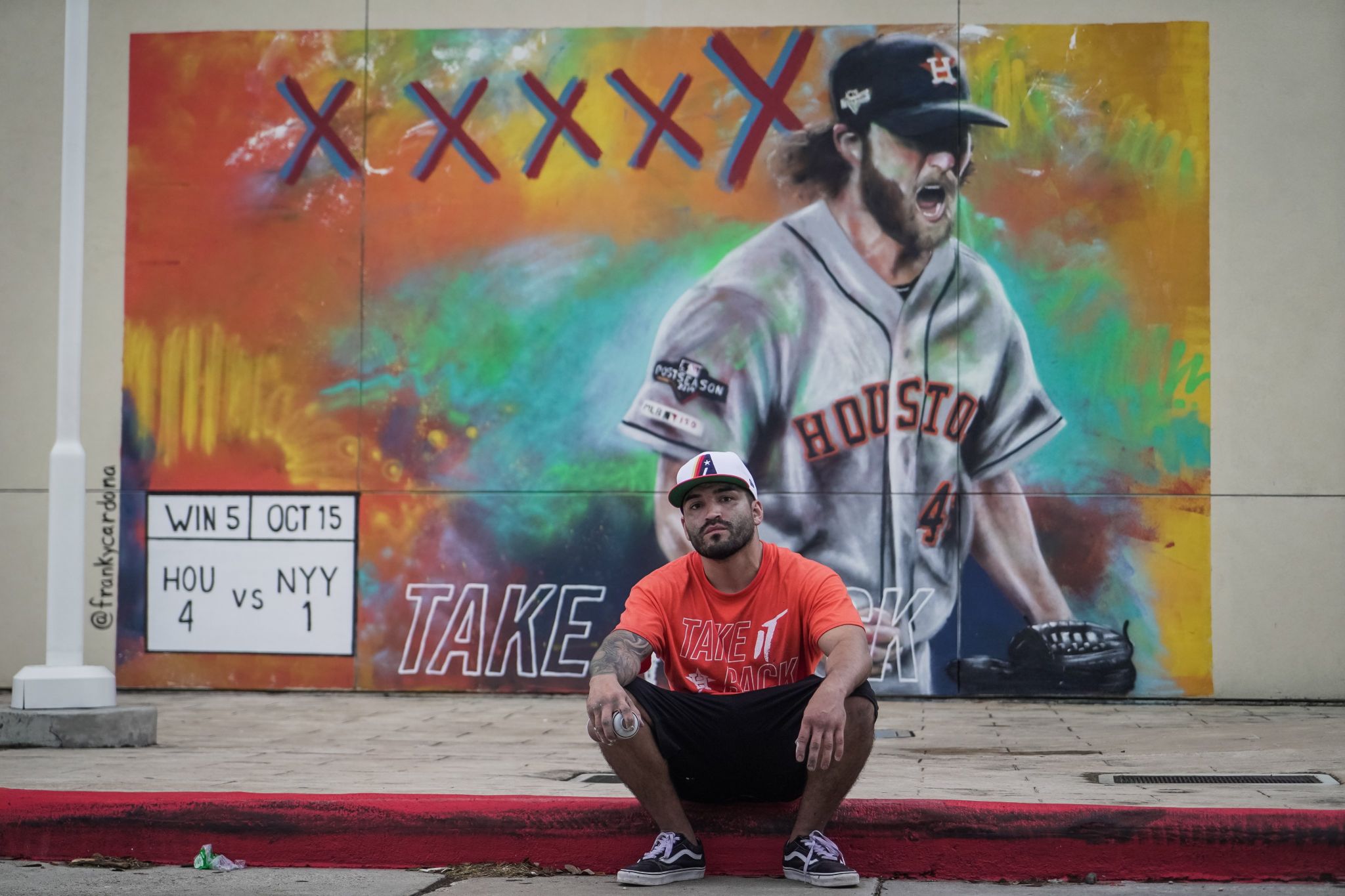 'A Cole Front' Astros reveal latest mural in honor of fifth playoff win