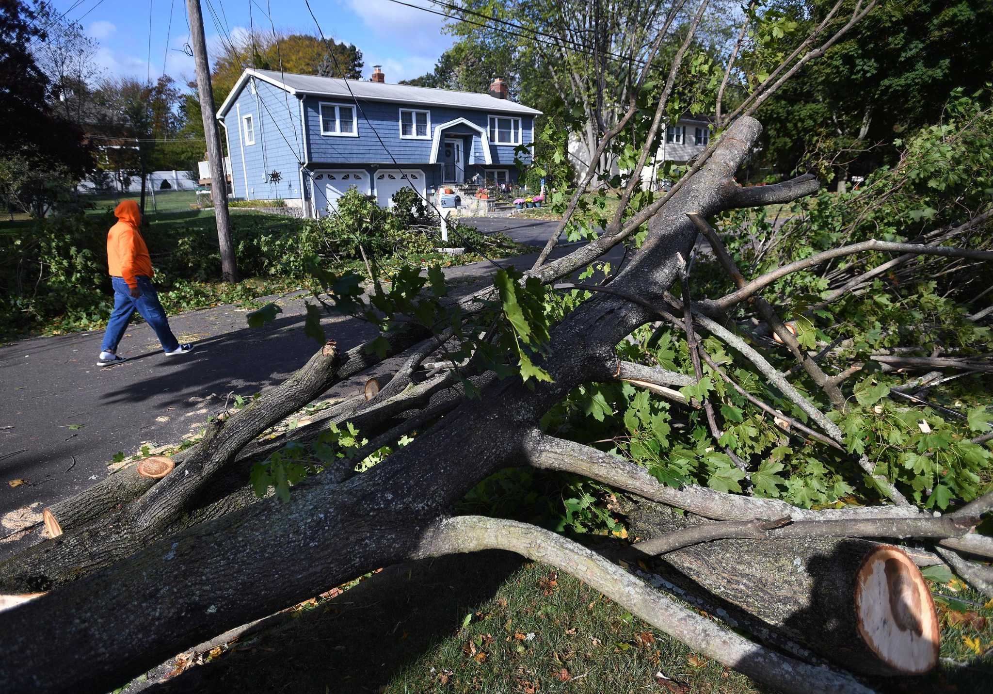 Photos: October nor'easter hits Connecticut, 2019