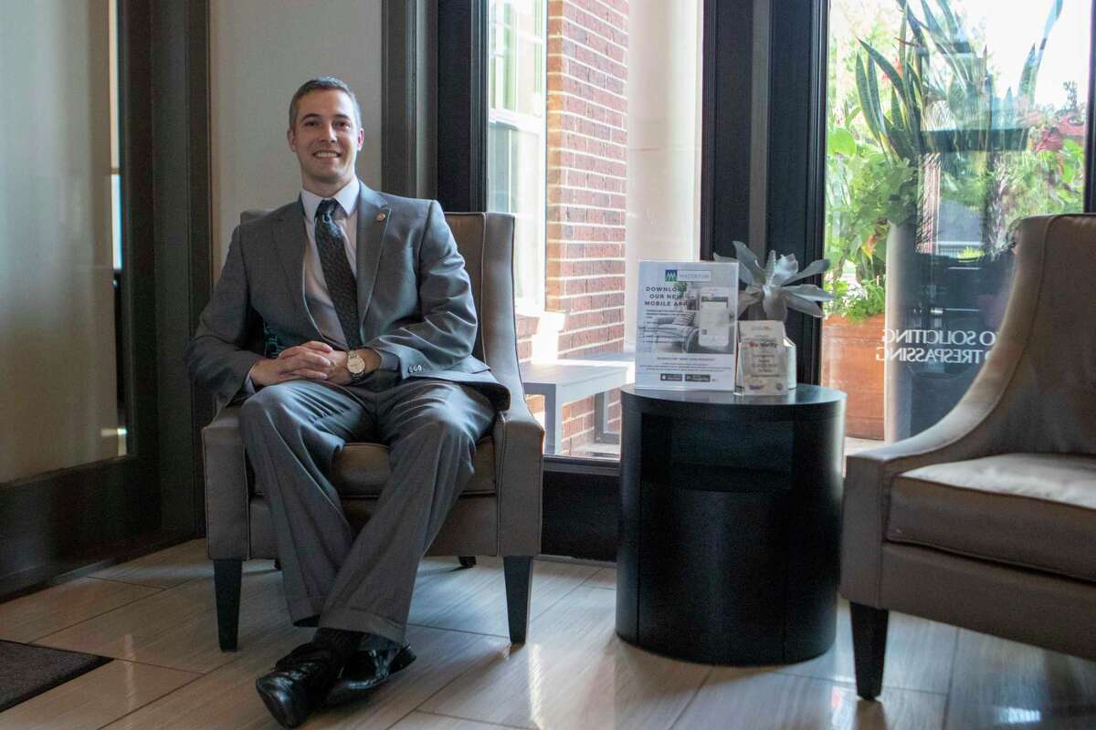 Rotary House board head W. Marshall Guy poses Sept. 24, 2019 at The Plantation at The Woodlands Apartments in The Woodlands. The Rotary House offers a place to stay for families with loved ones in hospitals in The Woodlands and Conroe.