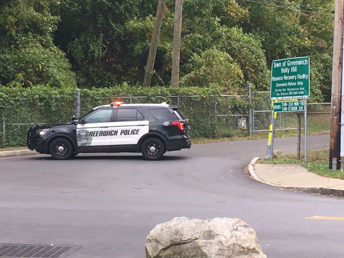 Greenwich police closed the Holly Holly Hill Waste Deposal and Recycling Center early Thursday afternoon due to a suspicious package.