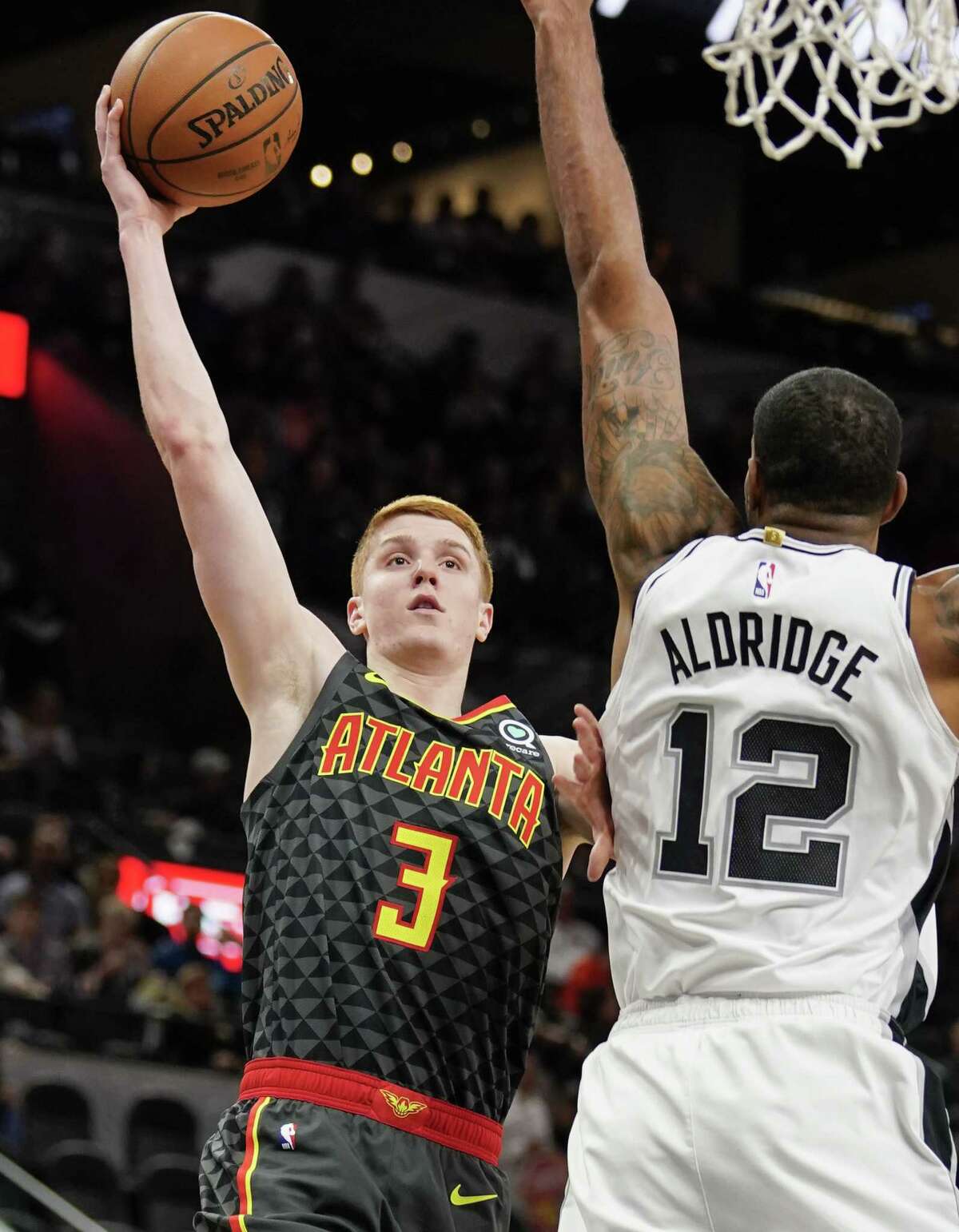 Clifton Park's Kevin Huerter and his Atlanta Hawks will be seen only 16 times this season on Capital Region TV sets. (Darren Abate/Associated Press)