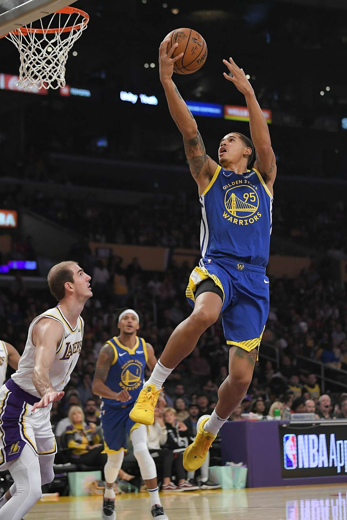 Warriors Juan Toscano-Anderson honors his Oakland roots and family with No.  95
