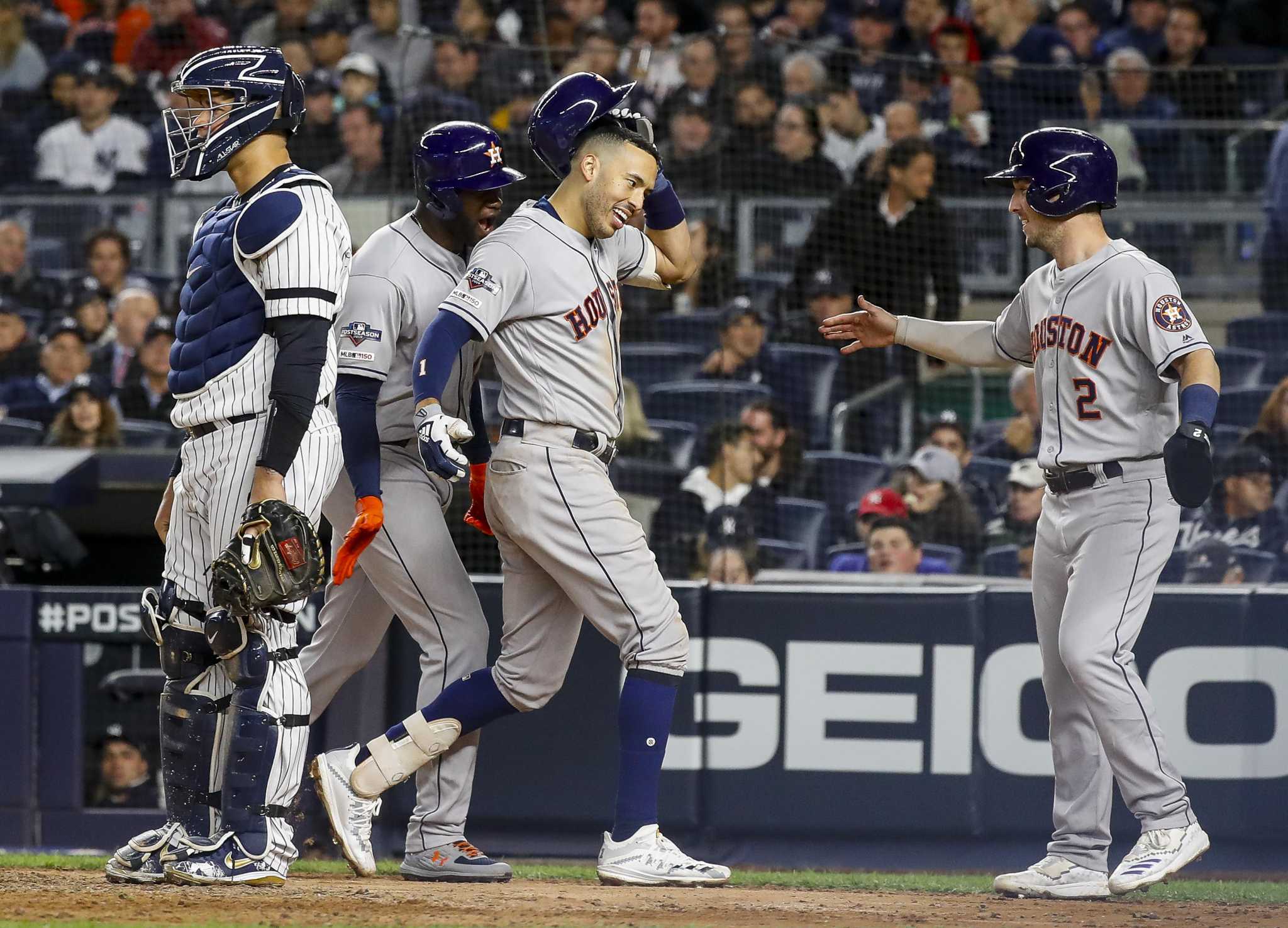 Yankees' Gary Sanchez Takes Shot at Astros' Jose Altuve, 'If I Hit