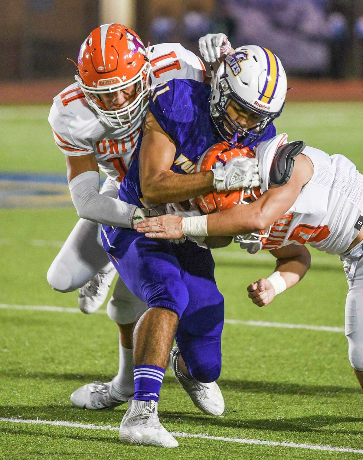 LBJ running back Manny Rodriguez finished with a season-high 73 yards on 12 carries.