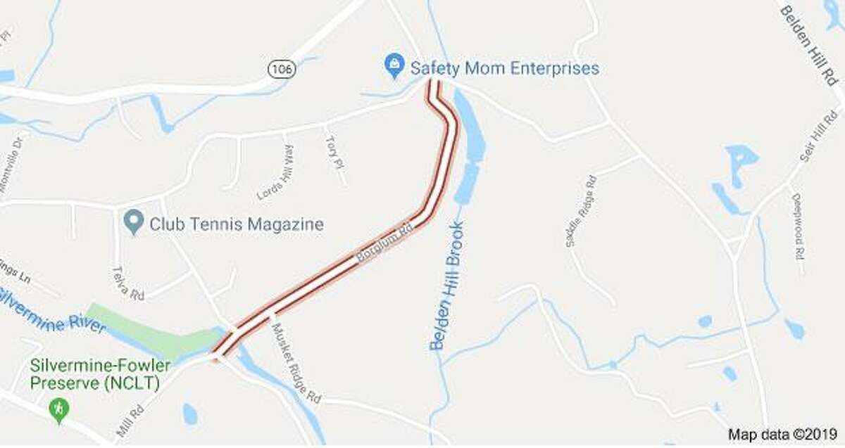 Borglum Road in Wilton is still closed following Wednesday's storm.