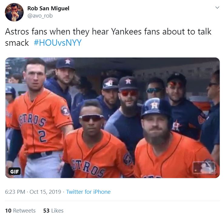 Yankees fans 'smell blood' as they mercilessly mock Astros