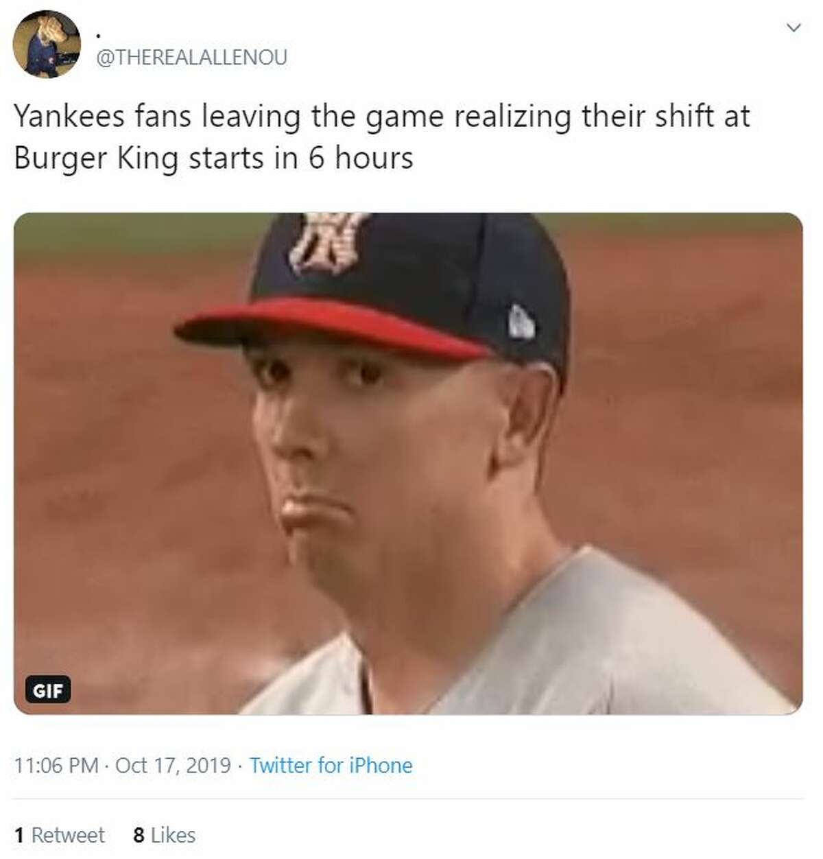 Memes hilariously roast 'trash' Yankees fans as Astros leave New York ...