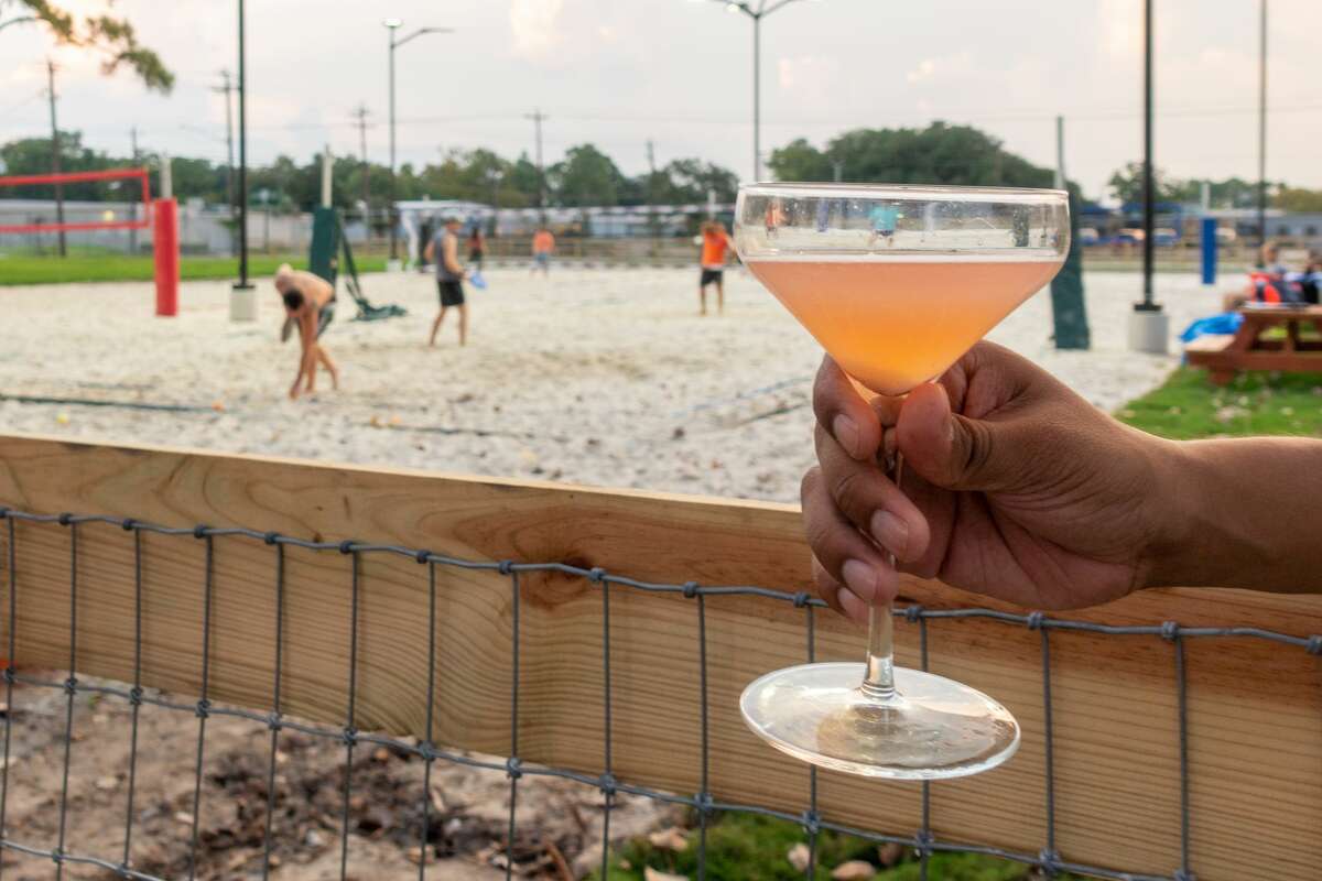 The Powder Keg bar with volleyball courts, dog park opens in West Houston