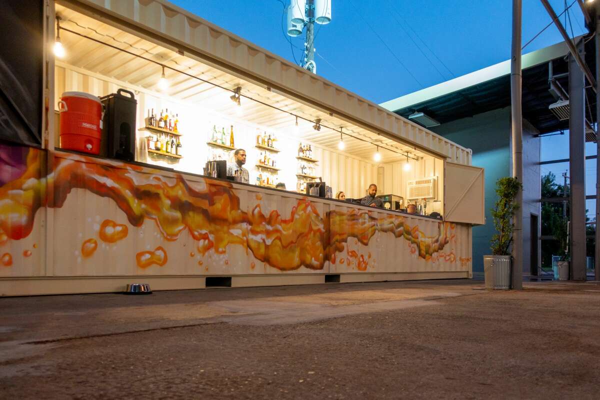 The Powder Keg bar with volleyball courts, dog park opens in West Houston