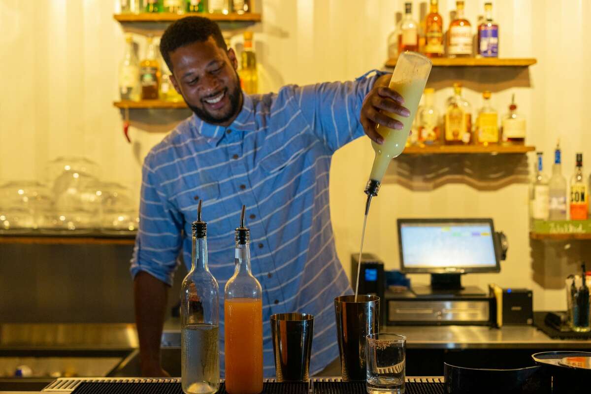 The Powder Keg bar with volleyball courts, dog park opens in West Houston