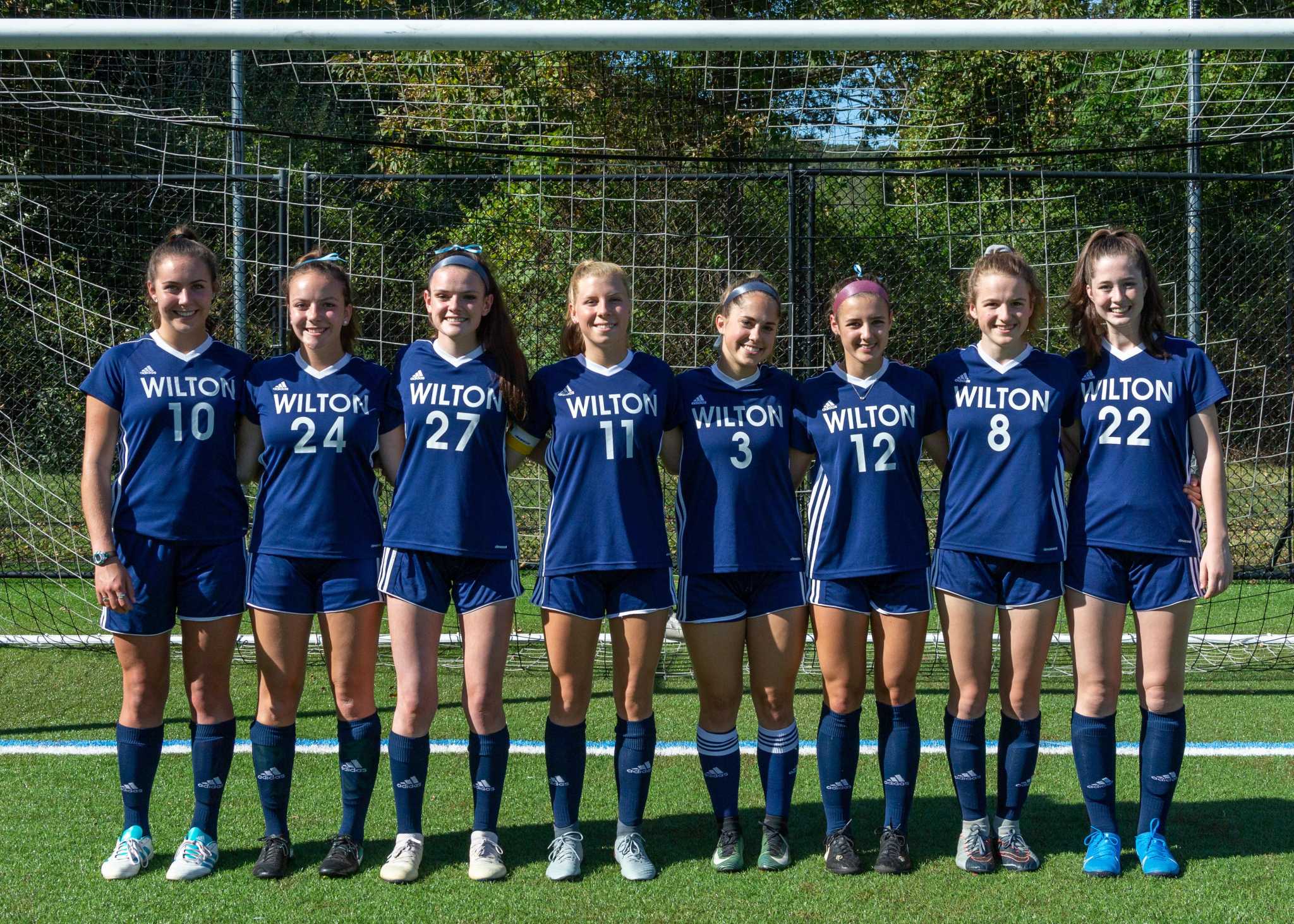 Senior Night for Wilton girls soccer