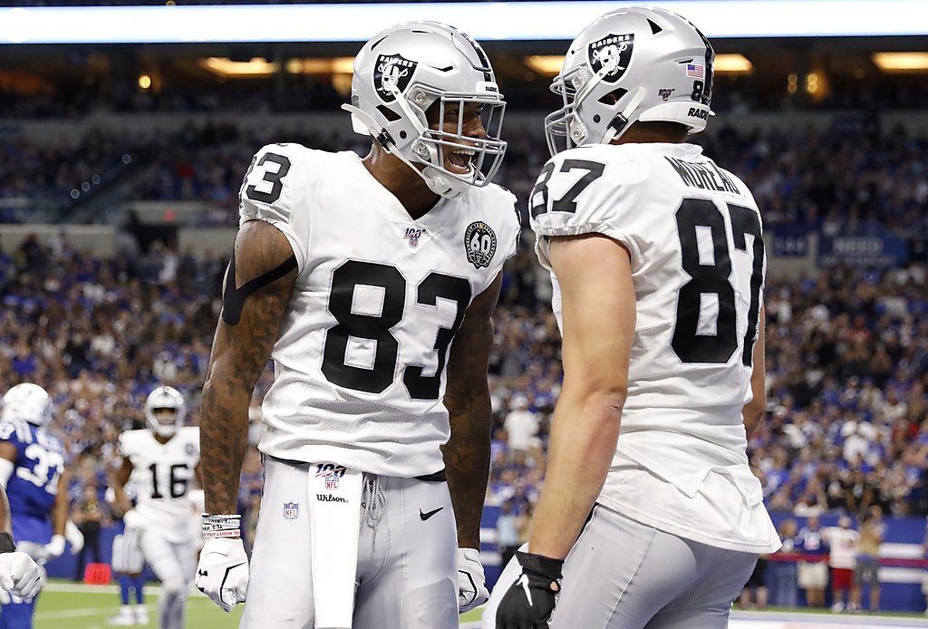 Raiders' Foster Moreau more than backup to Darren Waller