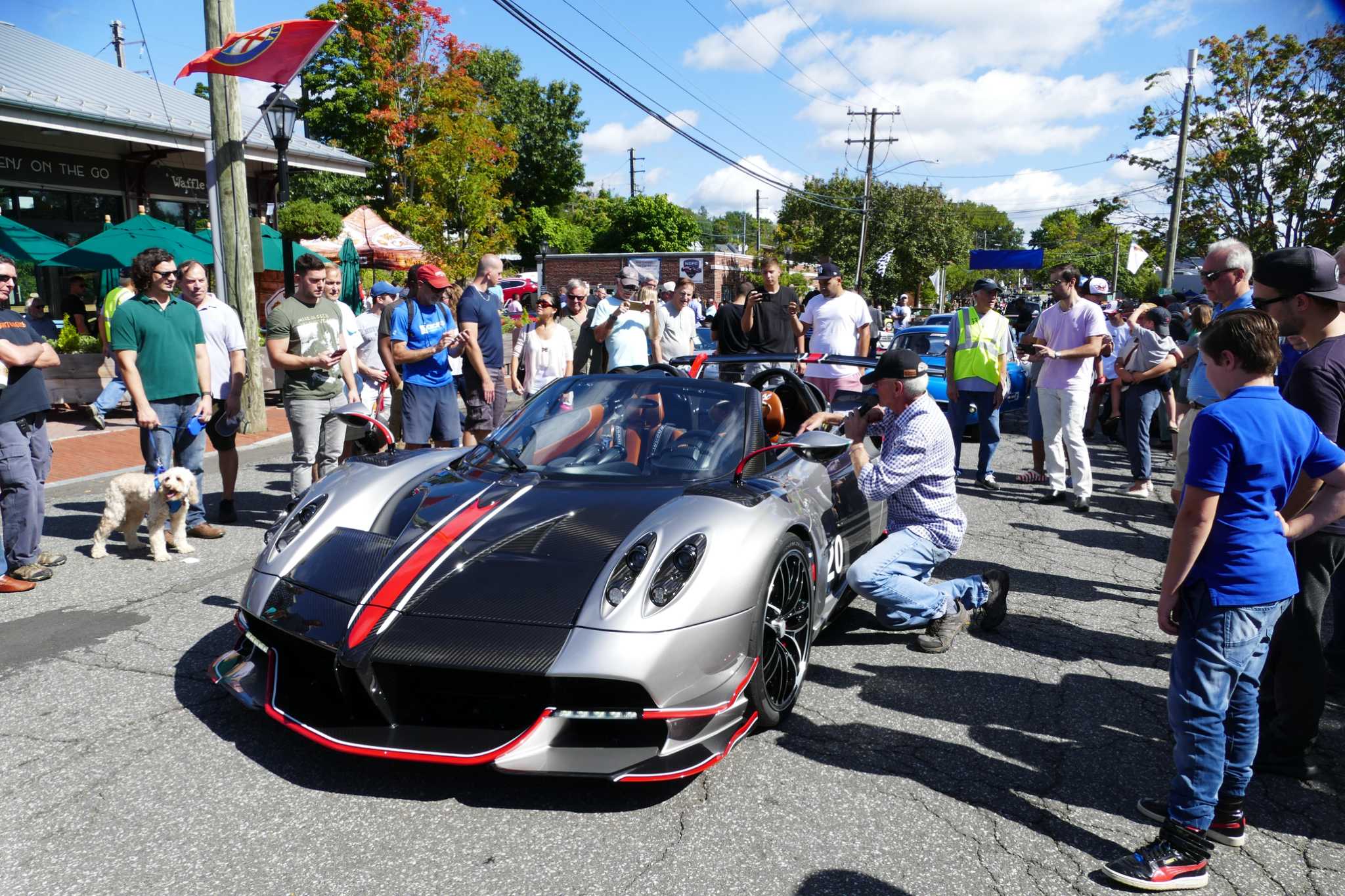 Caffeine and Carburetors comes to Waveny Park in New Canaan